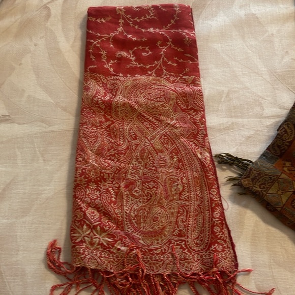 Beautiful strolls & scarf, cotton and woolen mix for coats jackets and sweaters - Picture 6 of 6